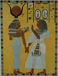 Illustration from the Tombs of the valley of the Kings of Thebes discovered by G. Belzoni, published 1820